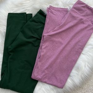 LULAROE OS Leggings Solid - (2) Pair